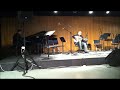 Piano : Ghadi Abu Seman Oud: Thaer Bader The Jerusalem Academy of Music. 18.1.2012