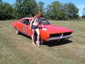 Daisy Duke washes the General Lee Daisy Duke washes the General Lee