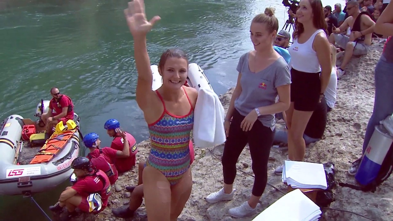 Iris Schmidbauer - Red Bull Cliff Diving Mostar 2018