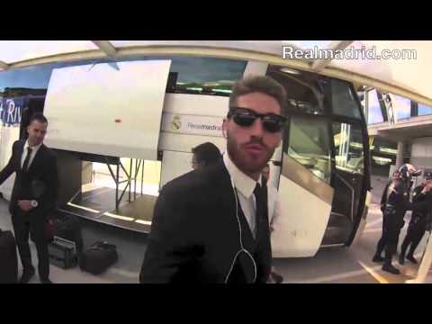 Behind The Scenes: The Whites leave Real Madrid City to the airport Behind The Scenes: The Whites leave Real Madrid City to the airport