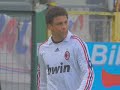 ronaldo hits the post on his return for ac milan at cagliari