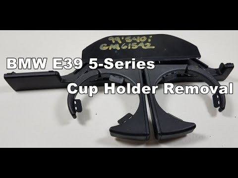 BMW – DIY Front Cup Holder Removal M5 540i 530i 525i