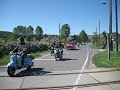Oldtimertreff Sondershausen 2011, Vorbeifahrt der Kolone bei Hachelbich