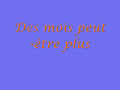 que tu reviennes