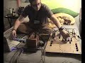 Hand made analog modular synth and Max/MSP processing Hand made analog modular synth and Max/MSP processing
