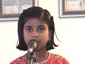 Anusha singing Tamil Song Katril Endan Geetham Anusha singing Tamil Song Katril Endan Geetham