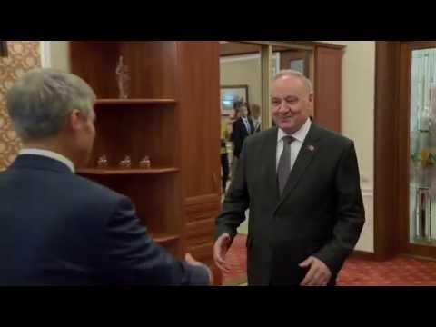 Президент Николае Тимофти встретился с премьер-министром Румынии Дачианом Чолошем