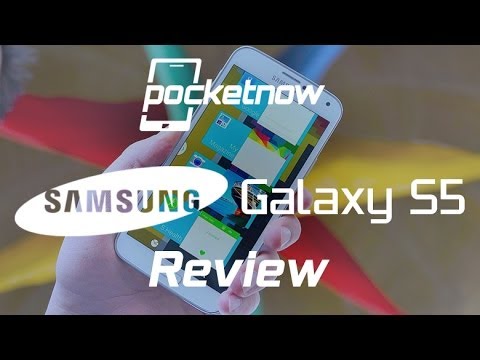 samsung - Learn more about the Galaxy S5! Check out our full, in-depth review at Pocketnow: http://pocketnow.com/2014/04/23/samsung-galaxy-s5-review-good-not-glam CORRECTIONS: This video erroneously...