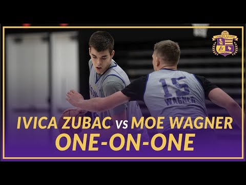 Video: Lakers Practice: Ivica Zubac and Moe Wagner Play One-on-One After practice