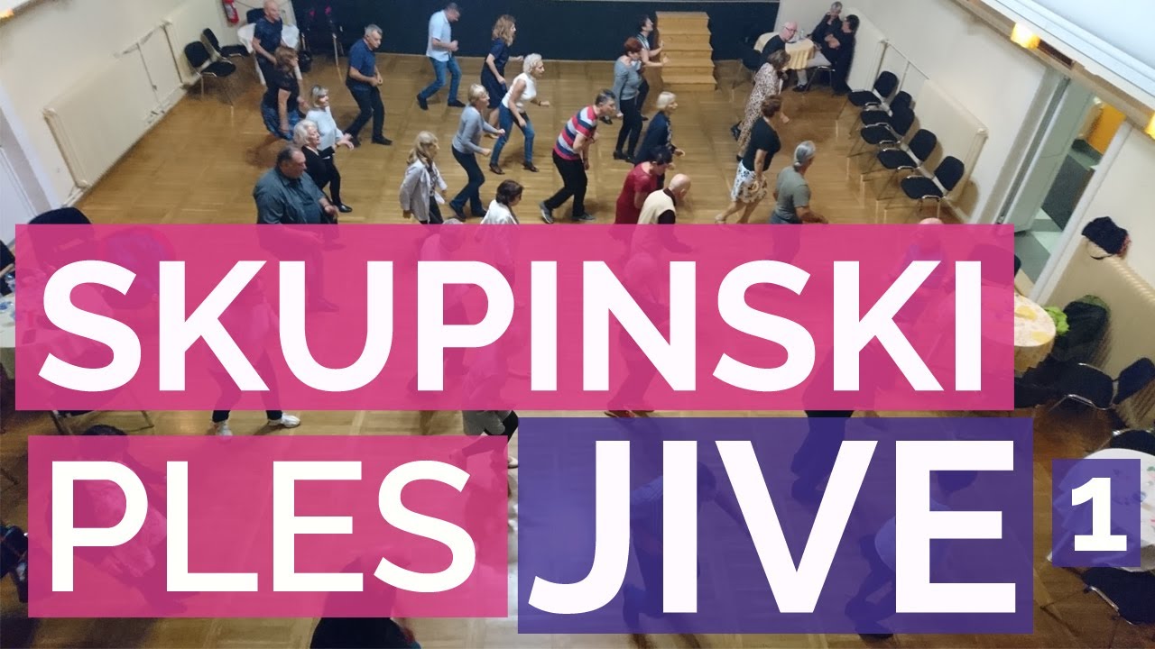 Družabni plesni večer v Šentvidu. Skupinski ples - jive