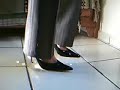Elexis Black patent heels crushing Elexis Black patent heels crushing