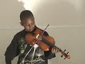 the renaissance kid is living in a age of electronics; its good to take music back to its origionality. this 11 year old like to takes it back to the basics. learning  to perfect his skills; playing bach's minuet 3 on the violin also a   
a tribute to an group that use perform back in early 40's called the 