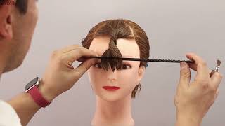 How to cut twisted fringe step by step tutorial le