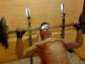 wyciskanie na ławeczce skośnej - 80kg