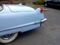 1956 cadillac | Hot rod Rat rod 365 Engine White lightblue Car Interior Sound 50s