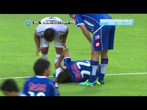 Fútbol en vivo. Belgrano - Godoy Cruz. Fecha 14. Torneo Final 2014. Fútbol Para Todos