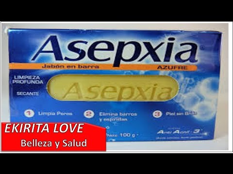 Eliminar acne con asepxia ¿mito o realidad? Ekirita Love.