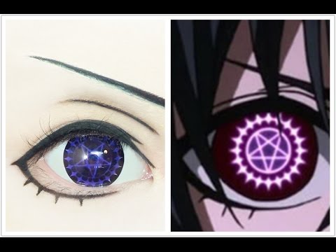 video-linktoworks-Ciel Phantomhive | Tutorial : Anime Eye Makeup 164 - YouTube