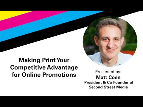 Making Print Your Competetive Advantage for Online Marketing