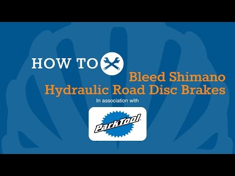 how to bleed shimano brakes