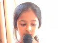 Isha singing Hindi classical song