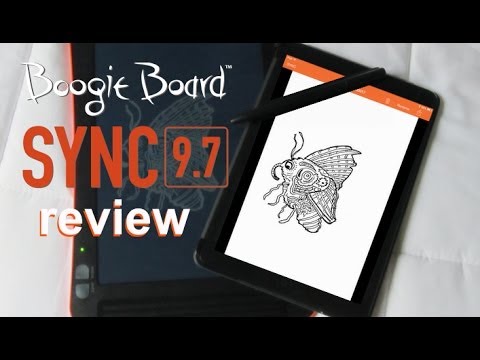 9.7 - Buy the Boogie Board 9.7 -- http://toastpop.com/shop/ This is the full review of the Boogie Board 9.7 Sync. This is an excellent alternative to writing on pa...