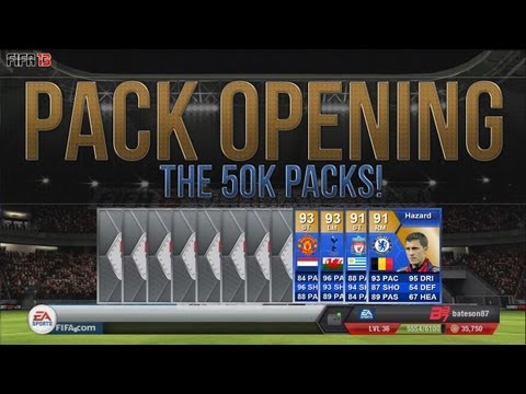 FIFA 13 Ultimate Team Pack Opening | TOTS Happy Hour 50k Rare Player Packs (Part 2)