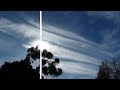 Bizarre Chemtrail Clouds