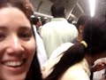 El Metro Manejado por una Mujer !!!