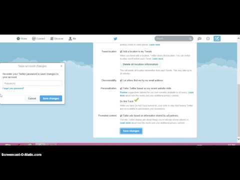 how to private twitter account