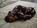 Ethan stuck in his quilt