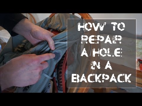 how to patch ripstop nylon