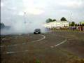 BMW e30 e-30 2.0 palenie gumy. Brzeg Dolny 17.06.2006r.