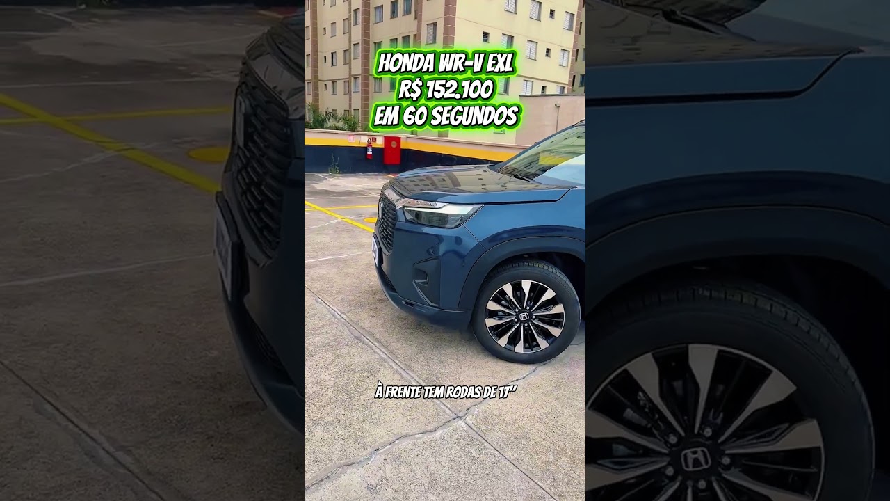 O novo Honda WR-V em 60 Segundos! ⏱️🚙