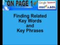 Key Phrases from www.linksareblue.com Lesson 2 Part 1