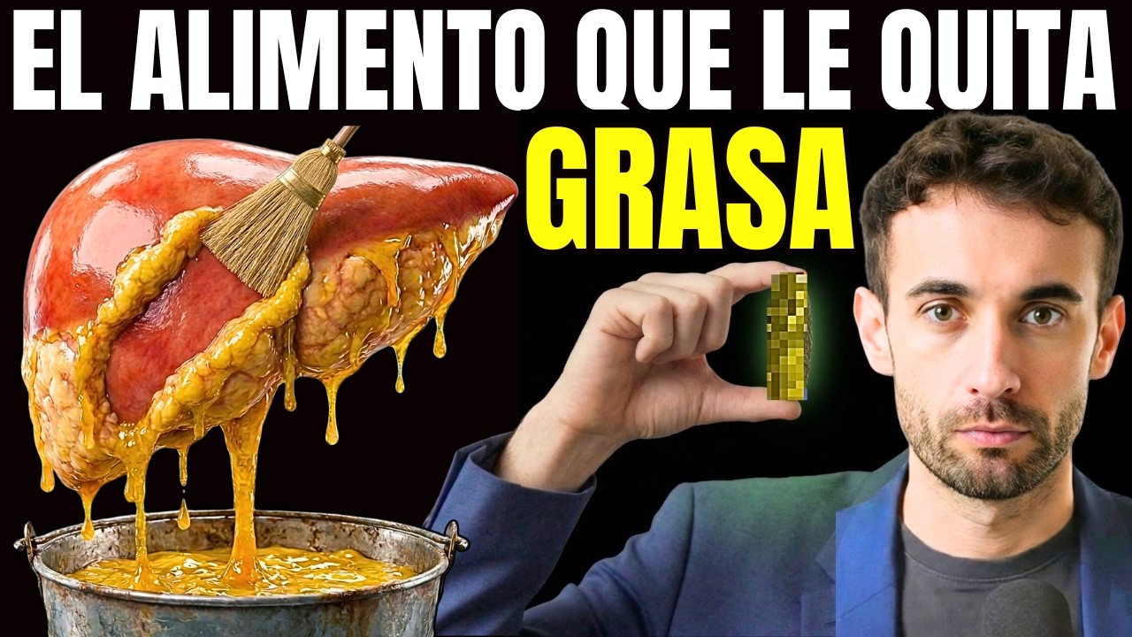 El ALIMENTO que SÍ LIMPIA tu HÍGADO GRASO Según la Ciencia