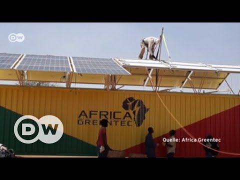 Strom fr Afrika - mit mobilen Solarkraftwerken | DW De ...