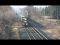 HD Available: January 3, 2009: Leslie RS-3L horns, SD40-2 in heavy throttle, Conrail blue and more... trains 34A, 64J, M9G, and 213 pass through typical locations along the NS Harrisburg Line, operated daily by 50 trains. 34A - 81-1W - 09:24 NS SD70M 2608 NS D9-40C 8873 NS SD40-2 3360 