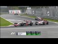 Sata overtaking Alonso, Banshee move