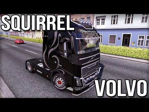Squirrel Volvo - Euro Truck Simulator 2 (Volvo FH)