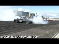Blown HR ute NUMNUTZ finals burnout at SPringnats 2009