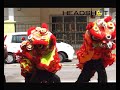 Lion Dance Chinese New Year Celebration in Taman Klebang Ria