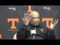 Kippy Brown, interim coach for the Vols, speaks on the state of the program