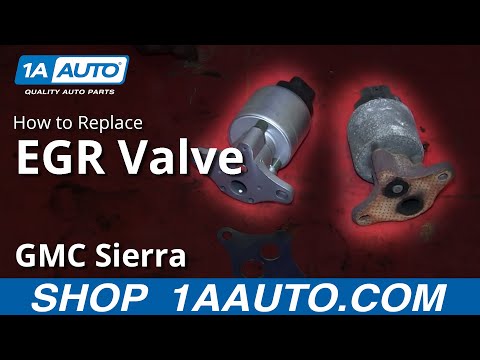 How To Install Replace EGR Valve 1999-2006 Chevy Silverado GMC Sierra more GM