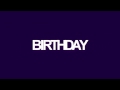 HAPPY BIRTHDAY KRISTY