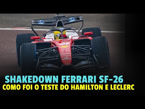 Surpreendeu? Como Foi O Shakedown Da Ferrari Sf-26 | Detalhes Do Novo Carro Do Hamilton E Leclerc