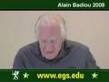 Alain Badiou European Graduate School 2008 3
