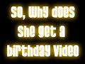 Happy Birthday Amanda!