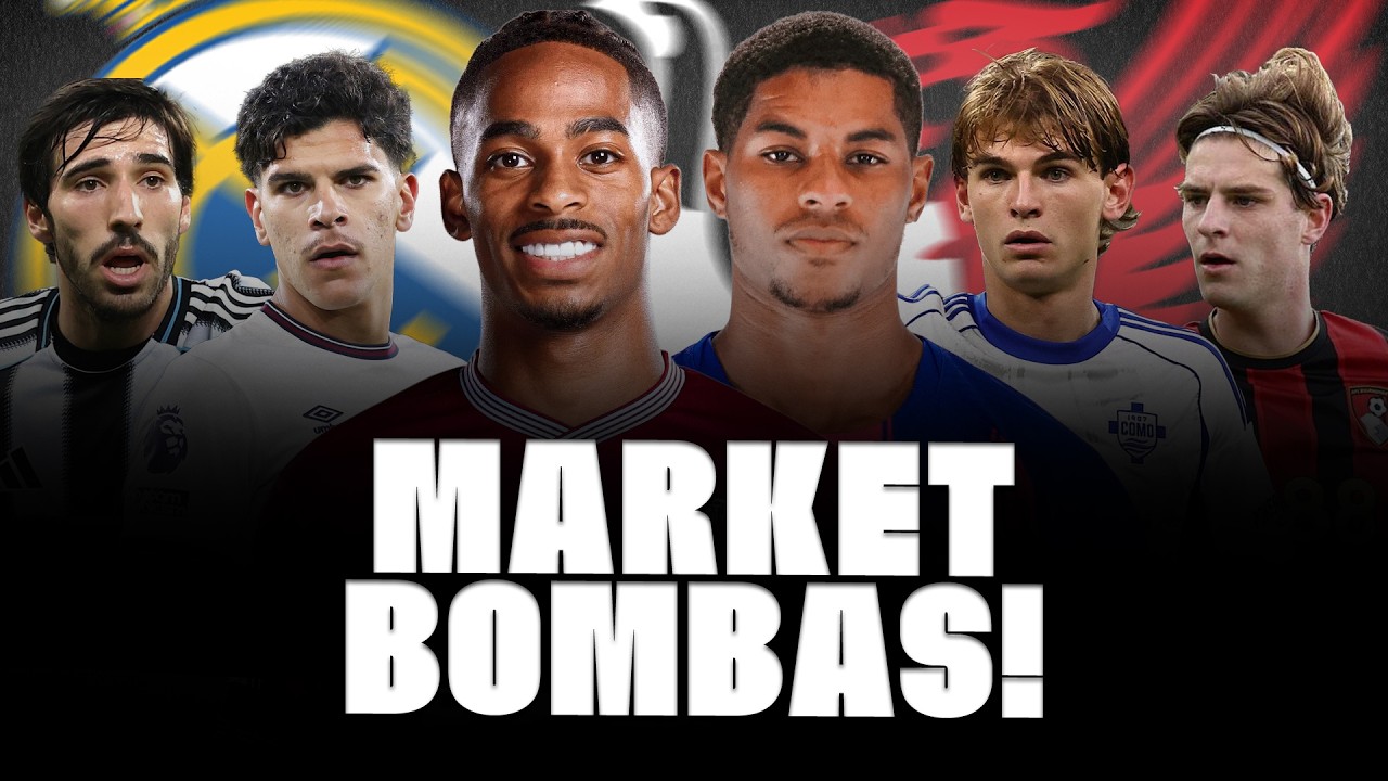 🚨💣 RASHFORD CLAUSE! UNITED IN TALKS FOR DUO! NICO PAZ PLAN, TONALI, ALEX SCOTT, SPURS DEAL DONE…