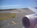 Boeing 767-400ER landing in Honolulu